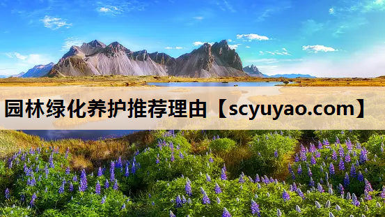 园林绿化养护推荐理由
