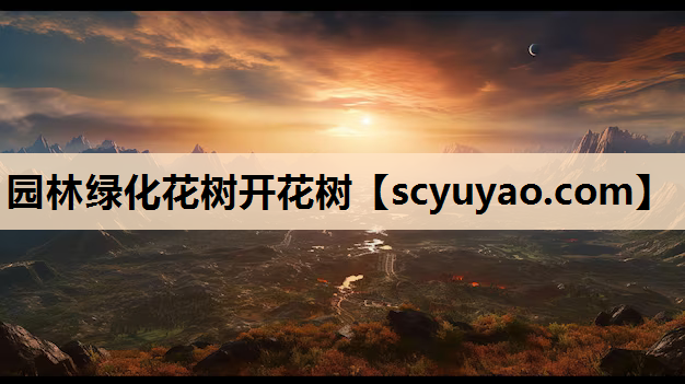 园林绿化花树开花树