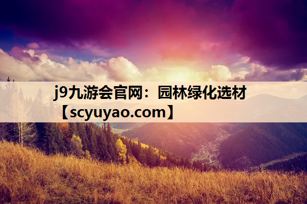 j9九游会官网：园林绿化选材