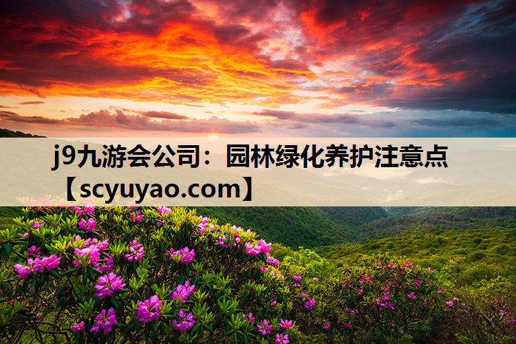 j9九游会公司：园林绿化养护注意点