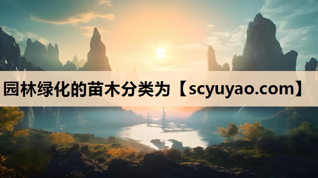 园林绿化的苗木分类为