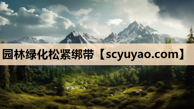 园林绿化松紧绑带